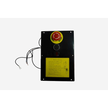 Bedienpultdeckel mit Druckschalter