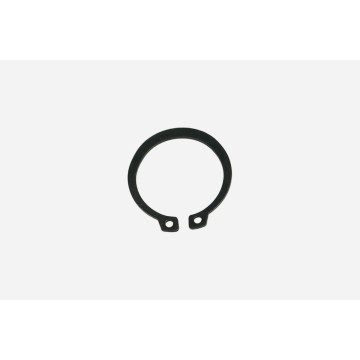 Seegerring in Schwarz aus Metall